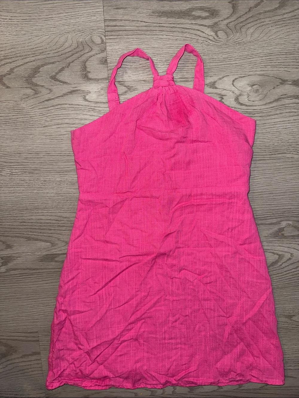 art class Hot Pink Girls Dress Top with Back Zipper
